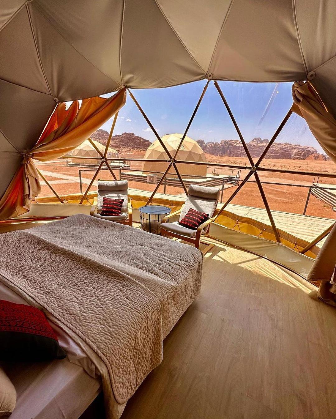 Wadi Rum Sunset Camp Exterior foto