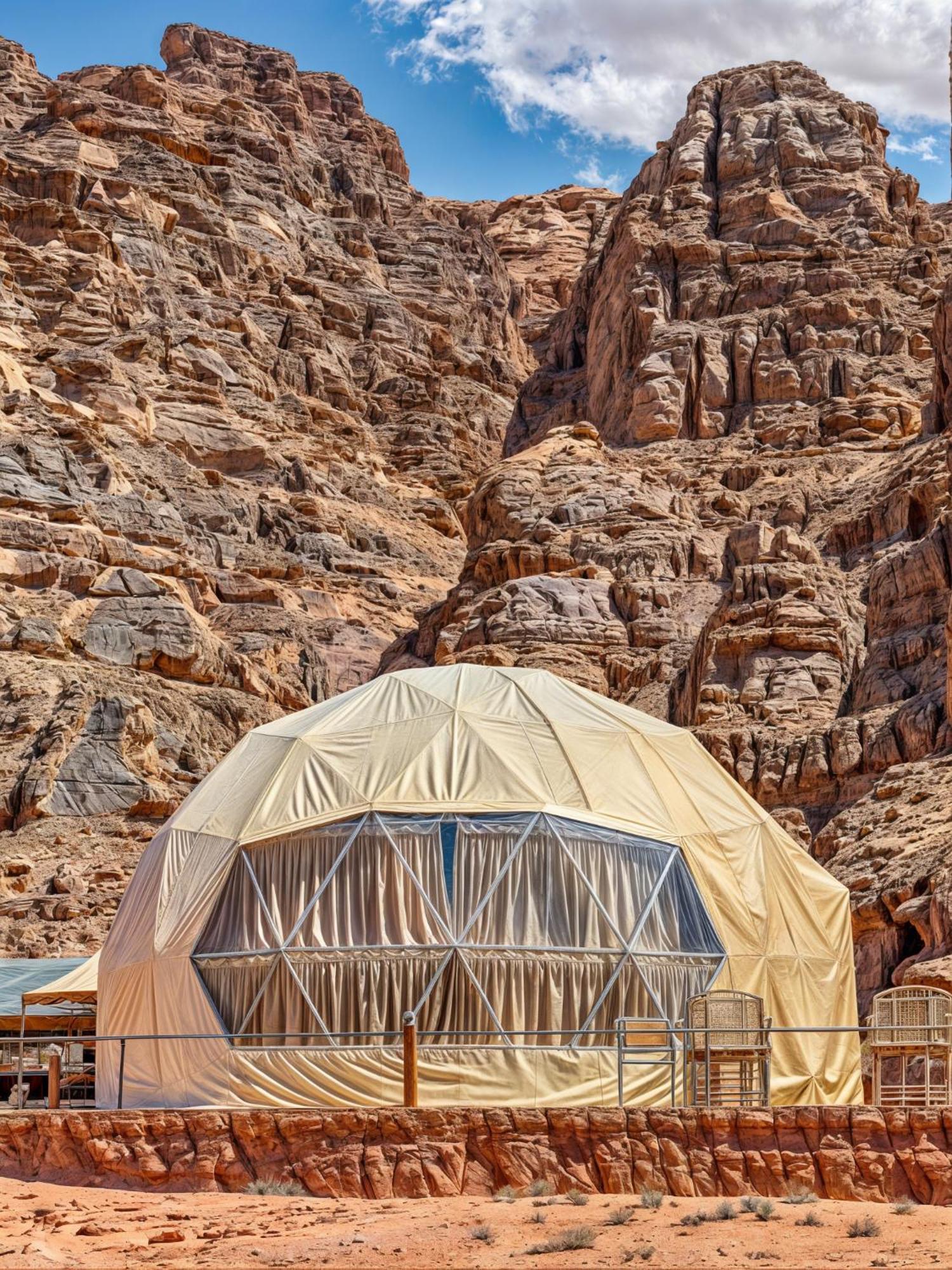 Wadi Rum Sunset Camp Exterior foto